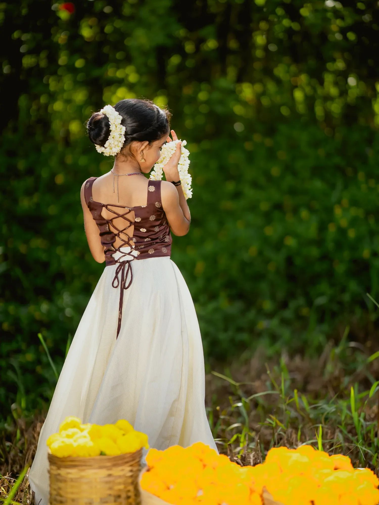 Little Onam Blossoms — Quppayam Boutique outfit 6